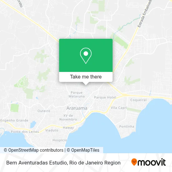 Bem Aventuradas Estudio map