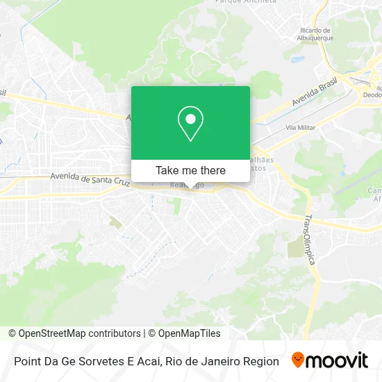 Point Da Ge Sorvetes E Acai map