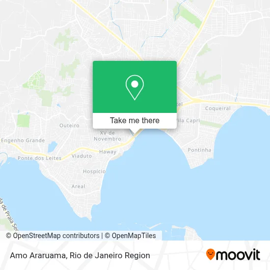 Amo Araruama map