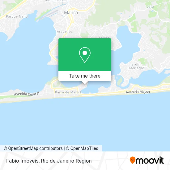 Fabio Imoveis map