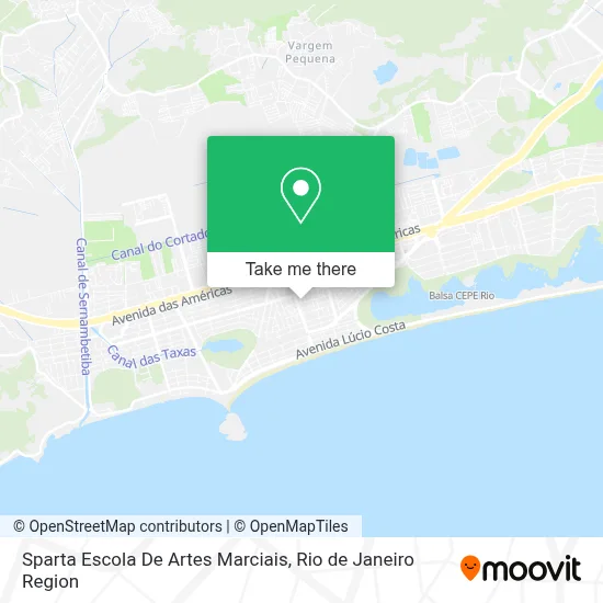 Sparta Escola De Artes Marciais map