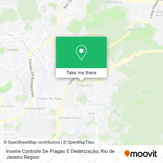 Insetw Controle De Pragas E Dedetização map