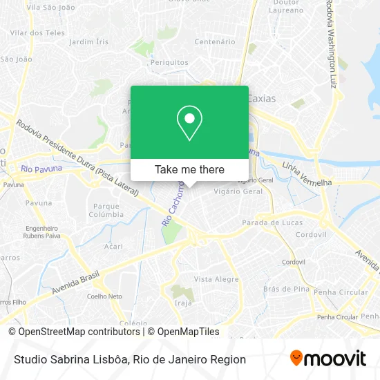 Studio Sabrina Lisbôa map