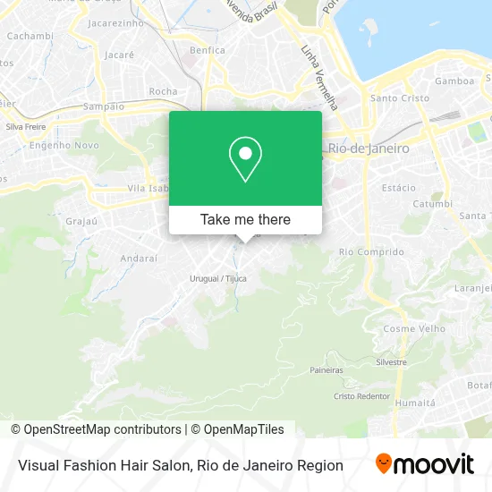 Visual Fashion Hair Salon map