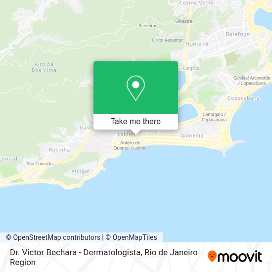 Dr. Victor Bechara - Dermatologista map
