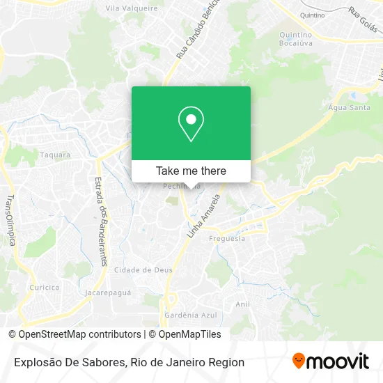 Explosão De Sabores map