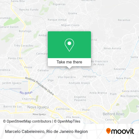 Marcelo Cabeleireiro map