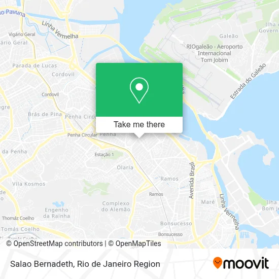 Salao Bernadeth map
