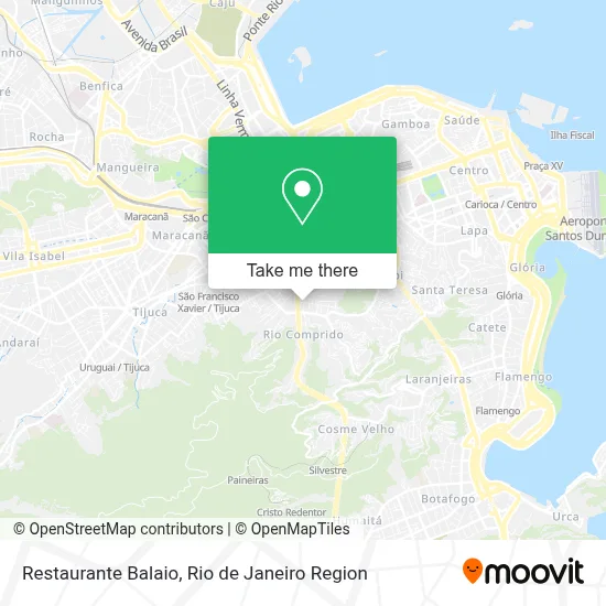Restaurante Balaio map