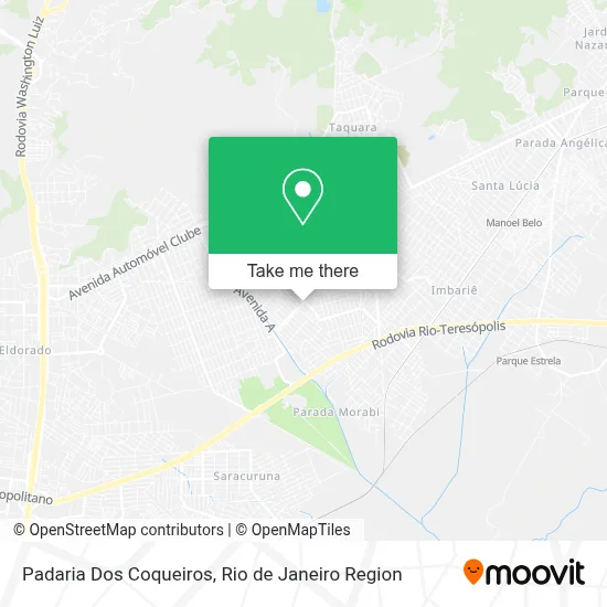 Padaria Dos Coqueiros map