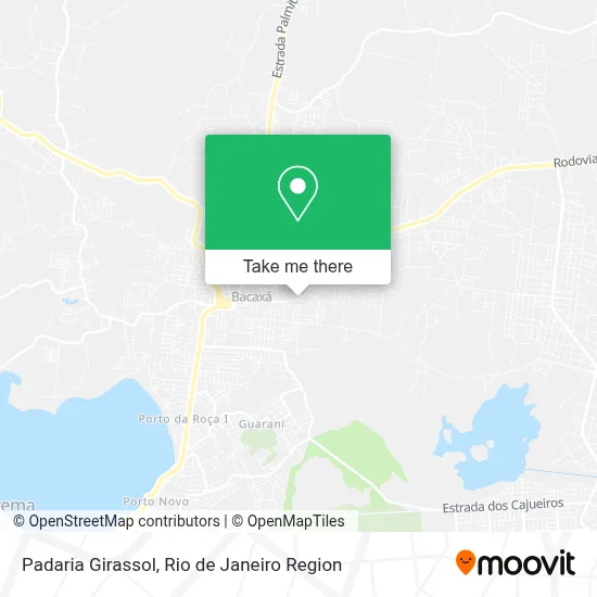 Padaria Girassol map