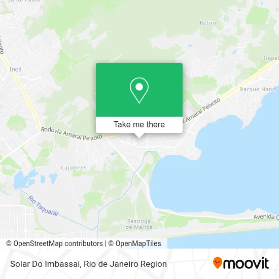 Solar Do Imbassai map