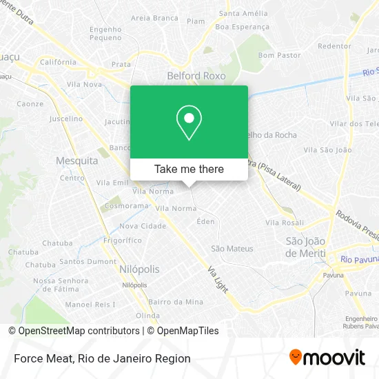 Force Meat map
