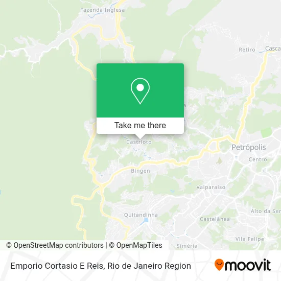 Emporio Cortasio E Reis map