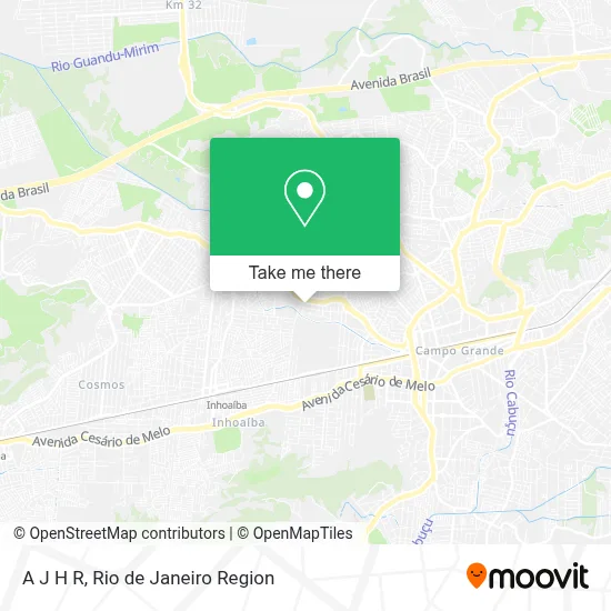 A J H R map