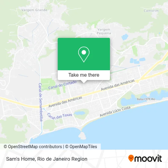 Sam's Home map