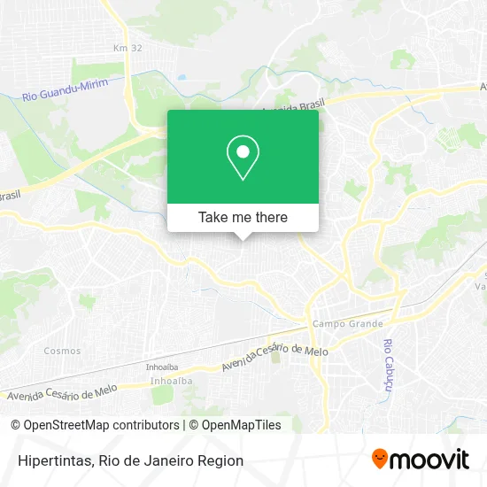 Hipertintas map