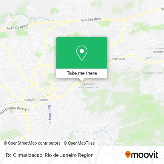 Rc Climatizacao map