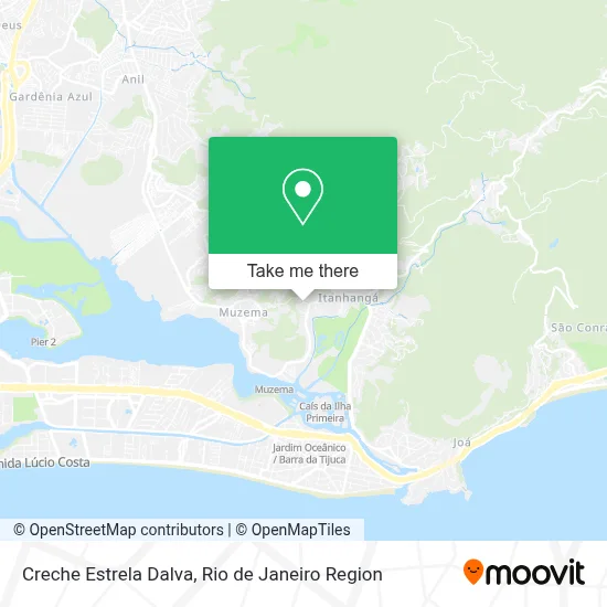 Creche Estrela Dalva map