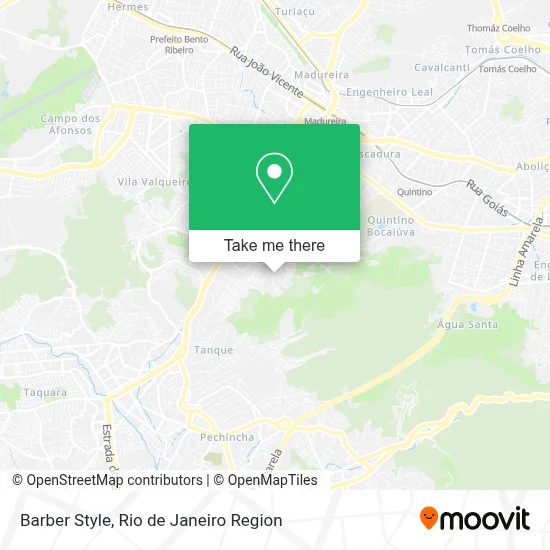 Barber Style map