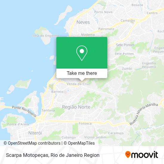 Scarpa Motopeças map