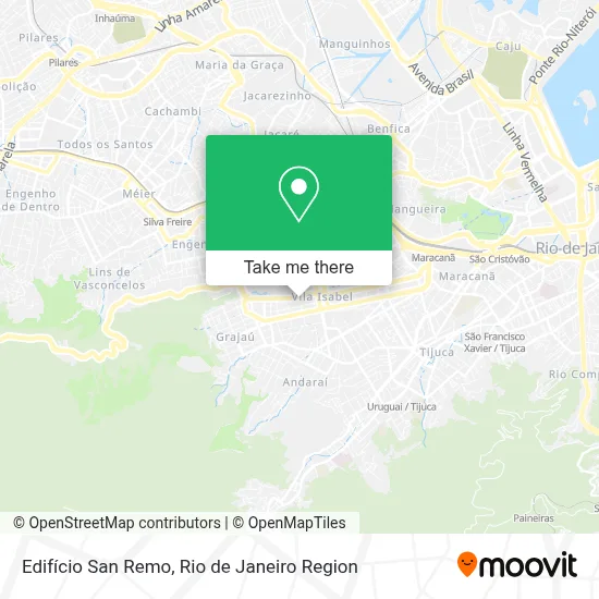 Edifício San Remo map