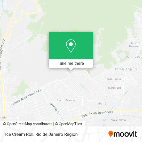Ice Cream Roll map