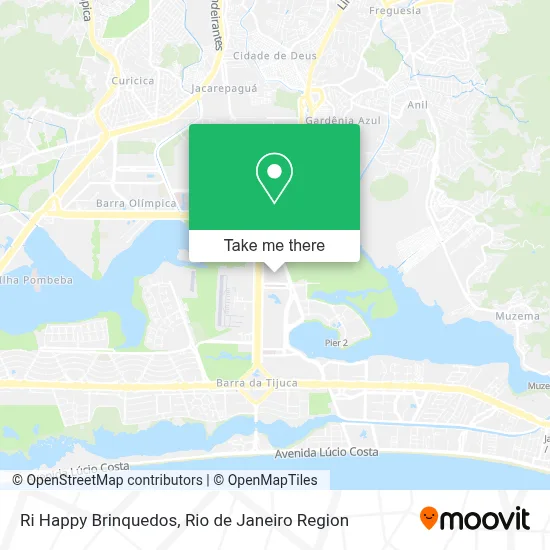 Ri Happy Brinquedos map