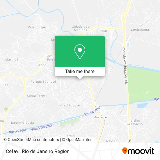 Cefavi map