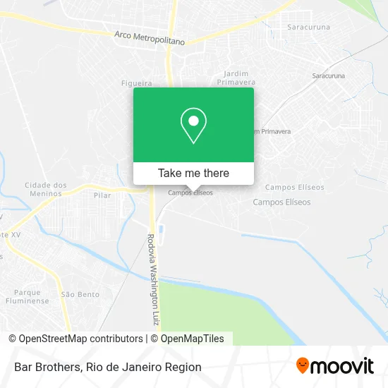 Bar Brothers map