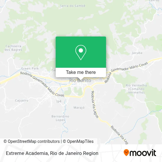 Extreme Academia map