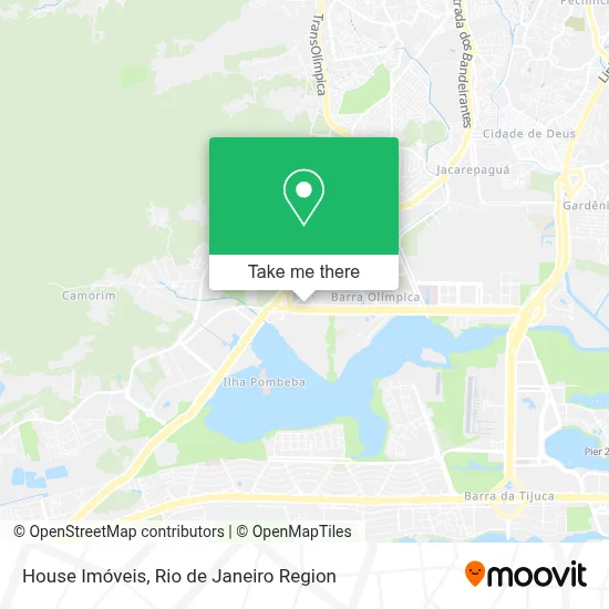 House Imóveis map