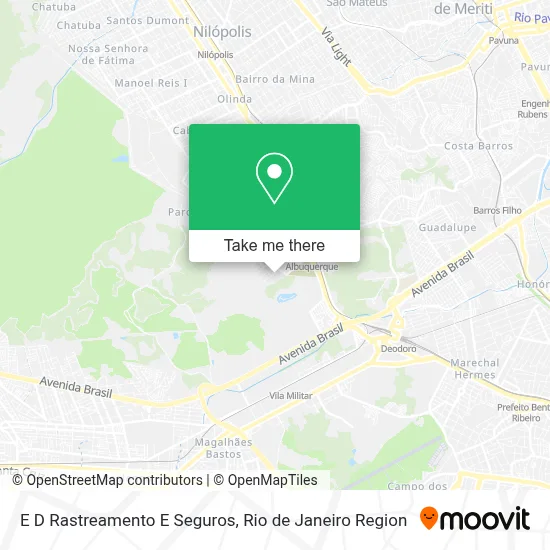 E D Rastreamento E Seguros map