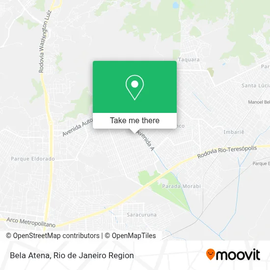Bela Atena map