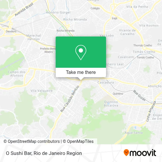 O Sushi Bar map
