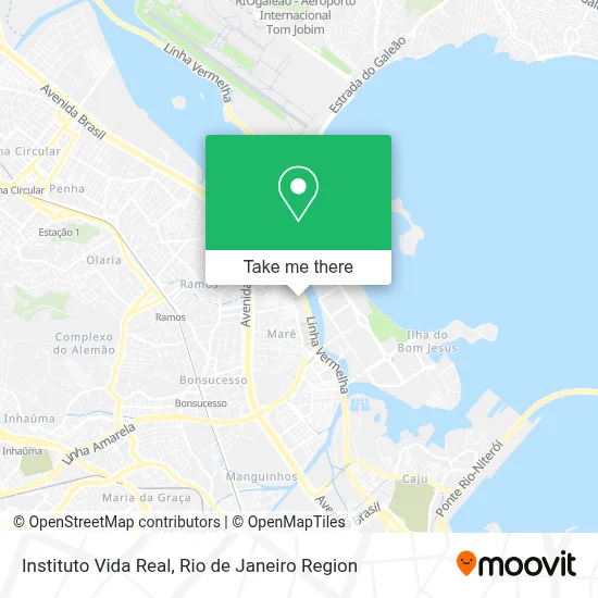Instituto Vida Real map