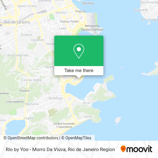 Rio by Yoo - Morro Da Viúva map