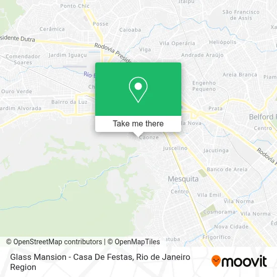 Glass Mansion - Casa De Festas map