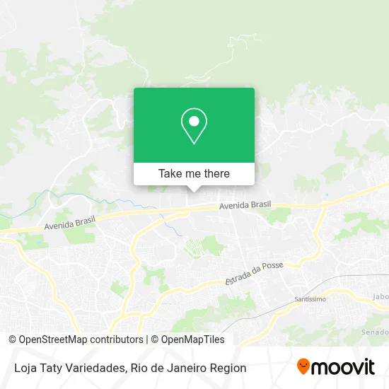 Loja Taty Variedades map