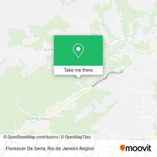 Florescer Da Serra map