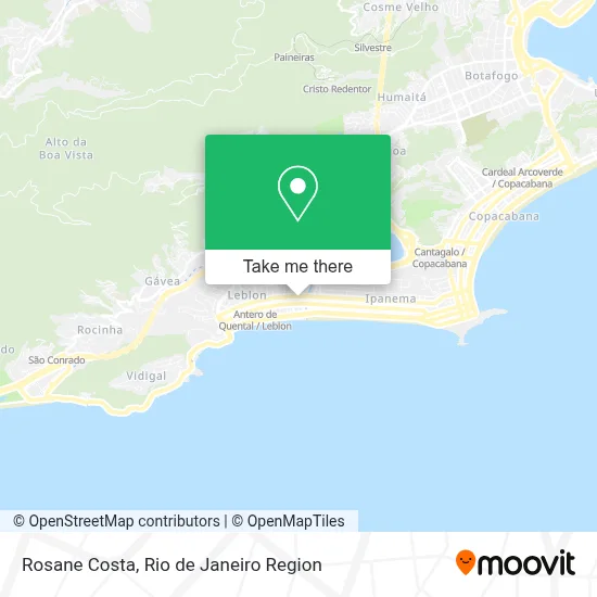 Rosane Costa map