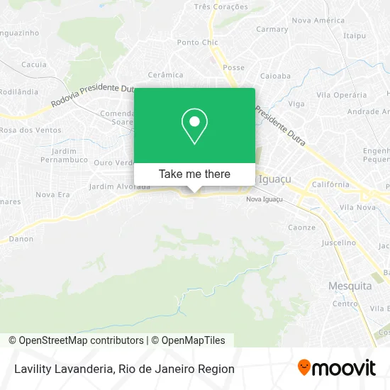 Lavility Lavanderia map