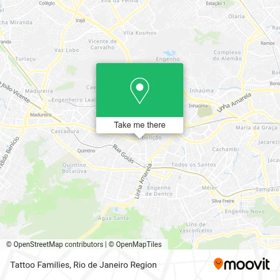 Tattoo Families map
