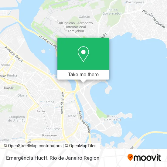 Emergência Hucff map