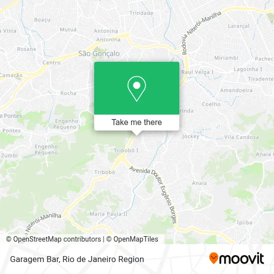 Garagem Bar map