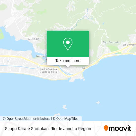 Senpo Karate Shotokan map