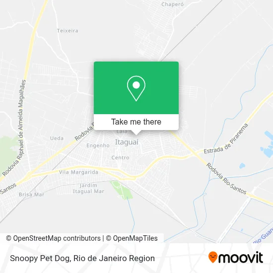 Snoopy Pet Dog map