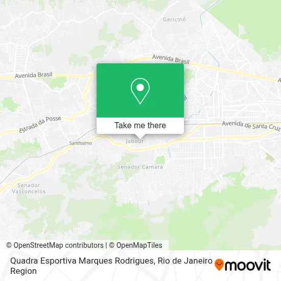 Quadra Esportiva Marques Rodrigues map