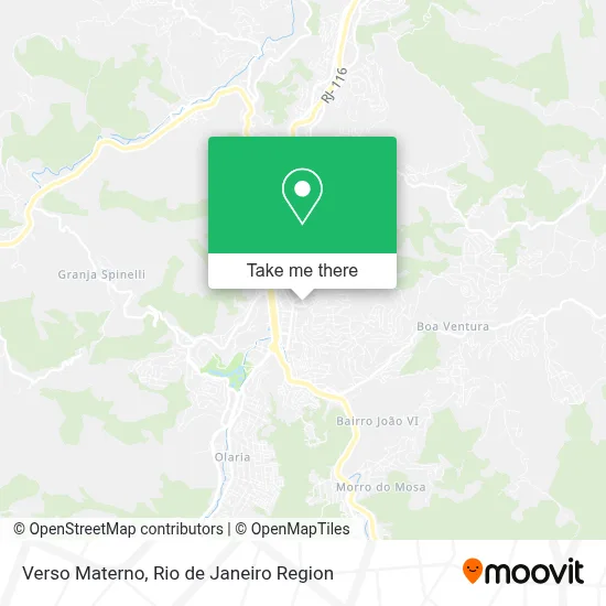 Verso Materno map