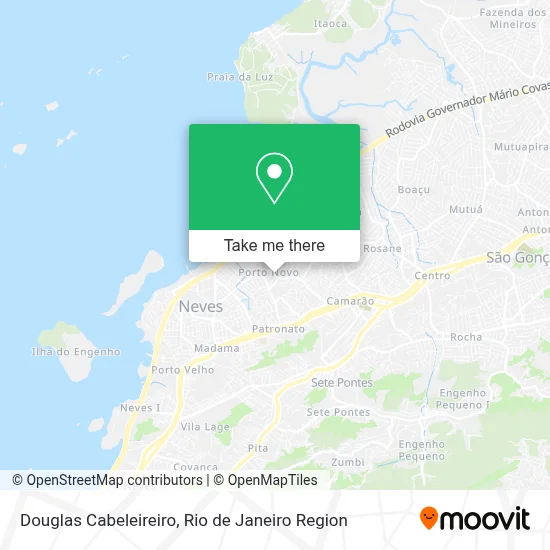 Douglas Cabeleireiro map